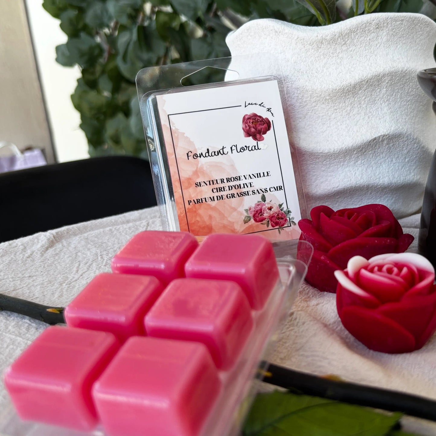 FONDANT ROSE VANILLE